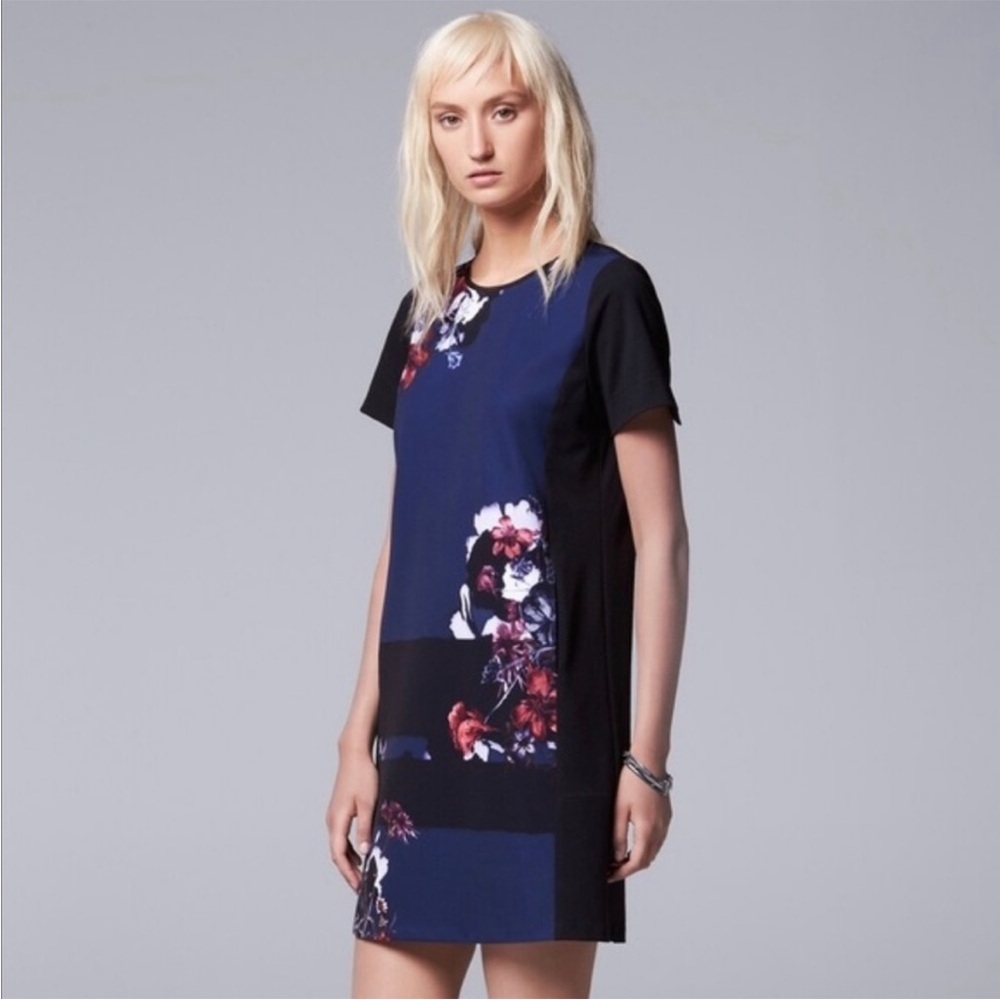 Simply Vera Vera Wang floral shift dress